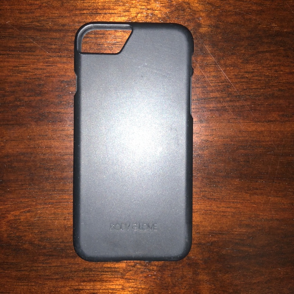 Black Silicone iPhone 6s Case